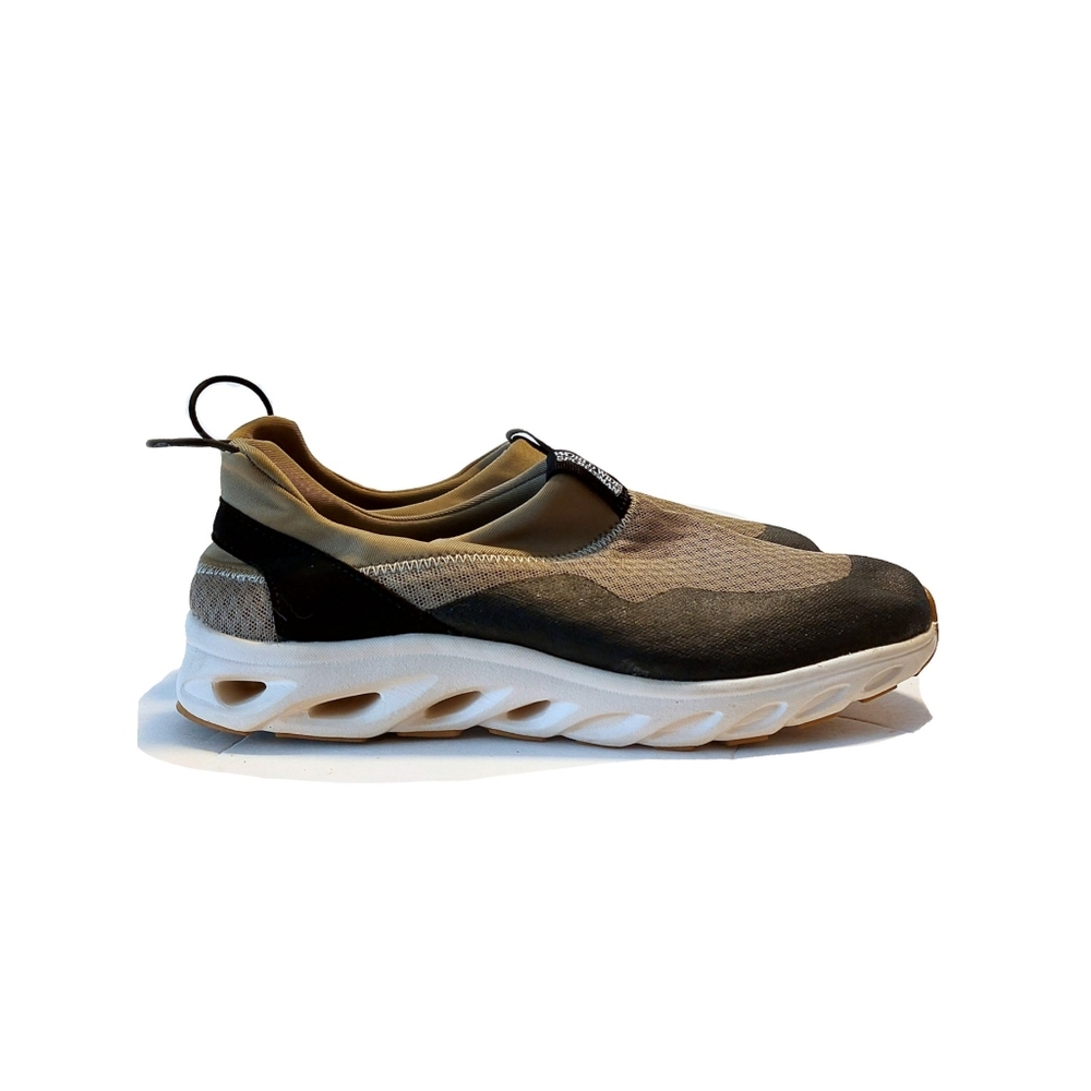 World Wide Sportsman Mens Aqua Surge Water Shoes Lightweight Taupe - 8M New
